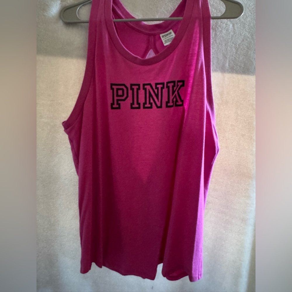 PINK Victoria's Secret Relaxed Pink Tank Top